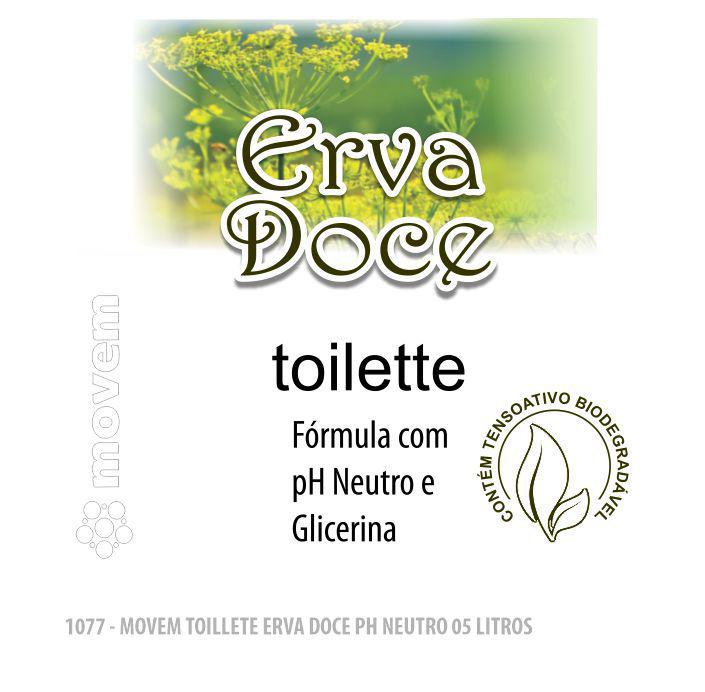 1077-PP-Q1 - Movem Toillete Erva Doce Ph Neutro 05 Litros
