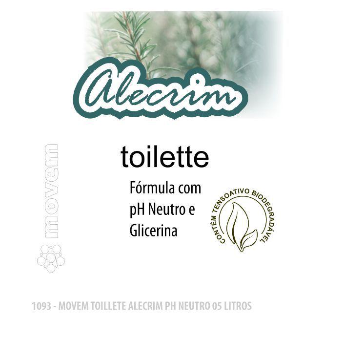 1093-PP-Q1 - Movem Toillete Alecrim Ph Neutro 05 Litros