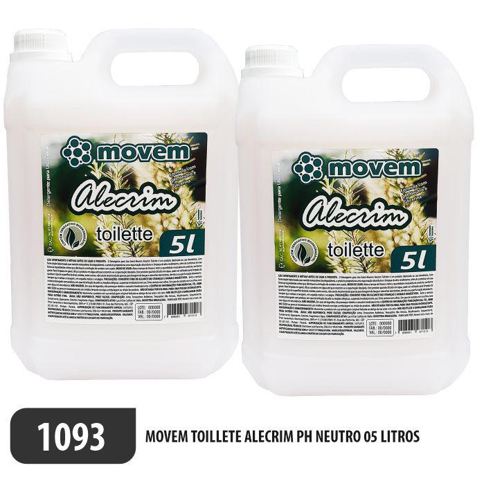 1093-PP-Q2 - Movem Toillete Alecrim Ph Neutro 05 Litros