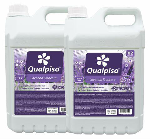 1302 - Limpador Perfumado Qualpiso Movem - Lavanda Francesa - Q2 - P1 - Movem
