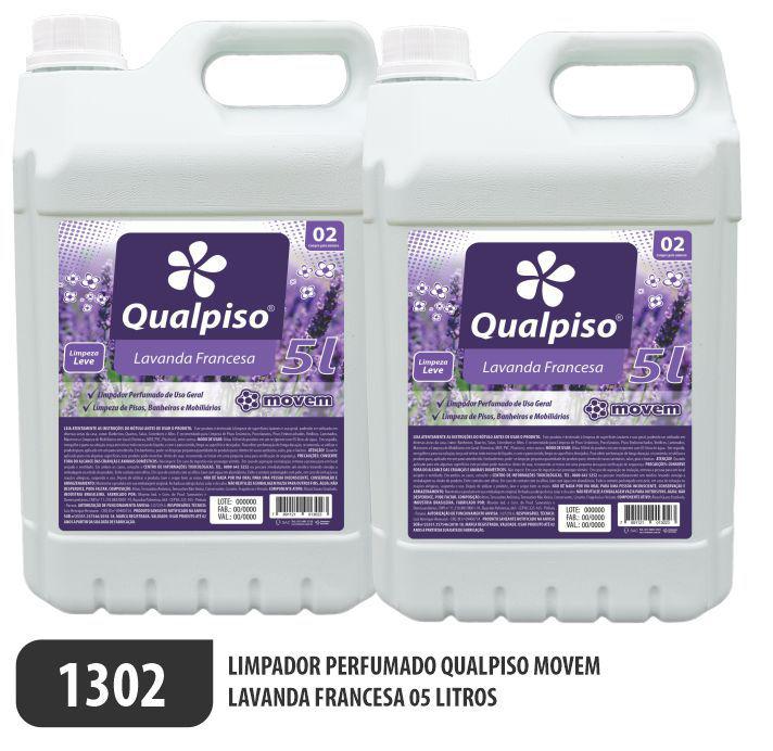 Limpador Perfumado Qualpiso Movem - Lavanda Francesa - Ref. 1302