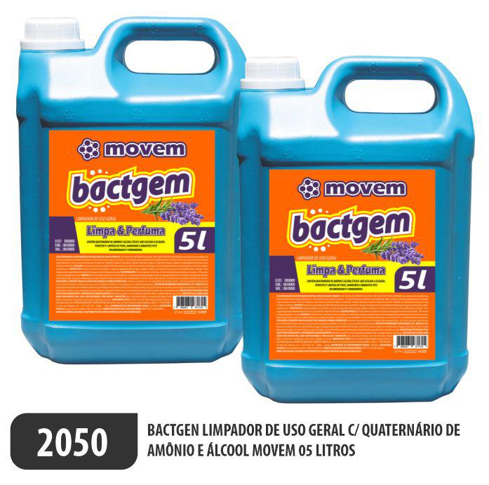 Bactgem Ultra Perfumado c/ Álcool e Cloreto Benzalcônio - Ref. 2050